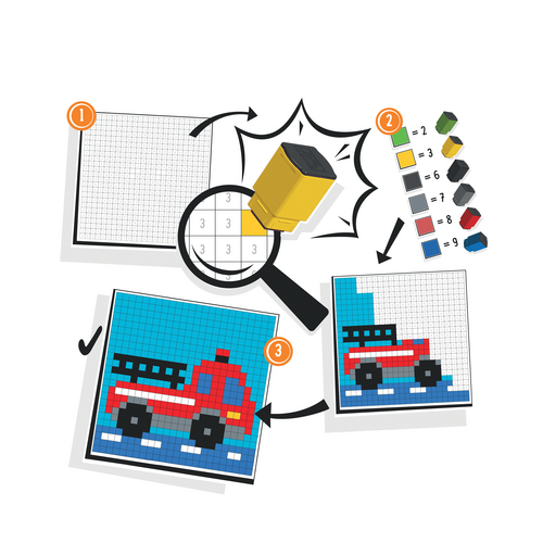 Trodat Pixel Stamp Vehicles