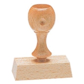 50 mm 7 lines wooden stamp